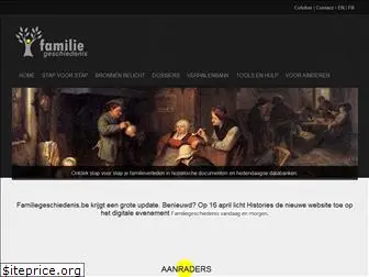 familiegeschiedenis.be