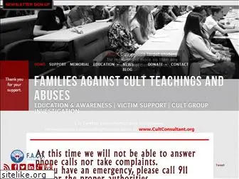 familiesagainstcultteachings.org