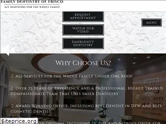 familydentistryoffrisco.com