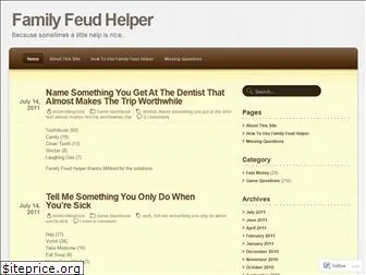 familyfeudhelper.wordpress.com