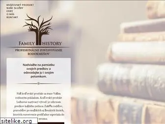 familyhistory.sk