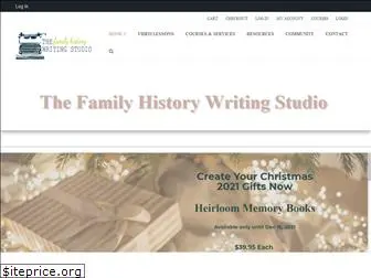 familyhistorywritingstudio.com