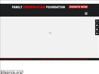 familypreservationfoundation.org thumbnail