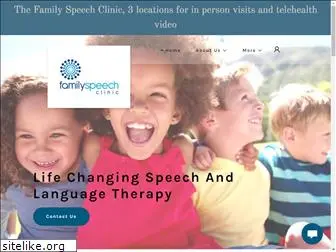 familyspeechclinic.com