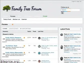 familytreeforum.com