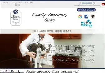 familyveterinaryclinic.com