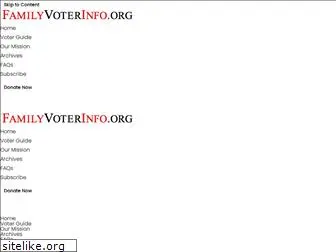 familyvoterinfo.org