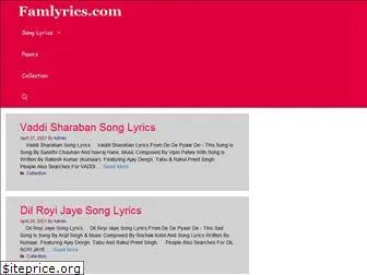 famlyrics.com