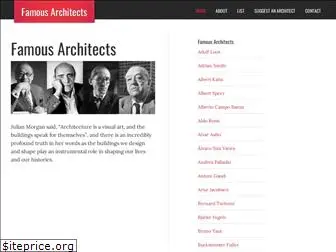 famous-architects.org