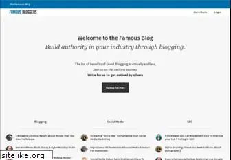 famousbloggers.net