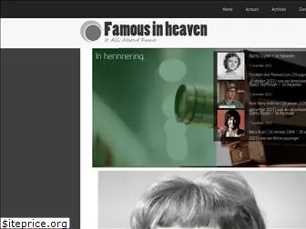 famousinheaven.nl