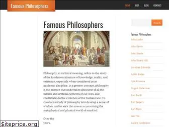 famousphilosophers.org
