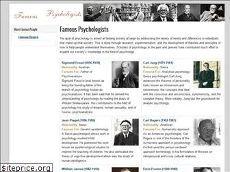 famouspsychologists.net