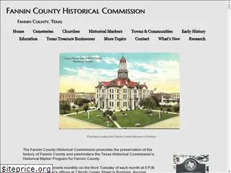 fannincountyhistory.org