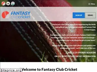 fantasyclubcricket.co.uk