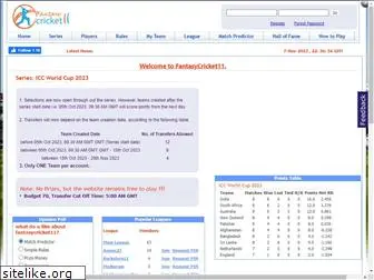 fantasycricket11.com