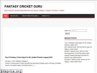 fantasycricketguru.com