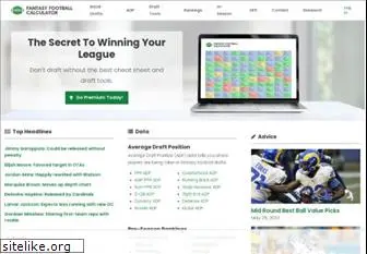 fantasyfootballcalculator.com