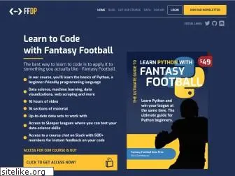 fantasyfootballdatapros.com