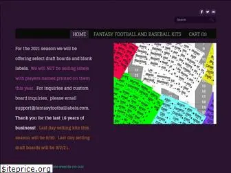 fantasyfootballlabels.com