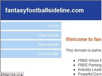 fantasyfootballsideline.com