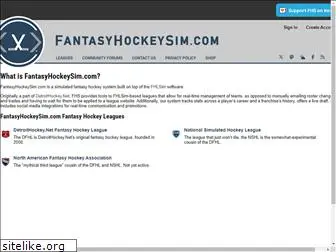 fantasyhockeysim.com