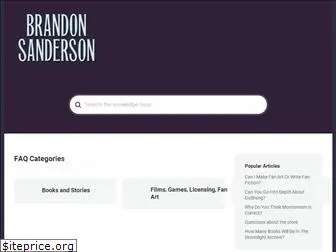 faq.brandonsanderson.com