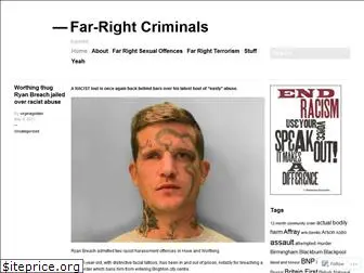 far-rightcriminals.com