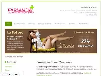farmaciajuanmarimon.com
