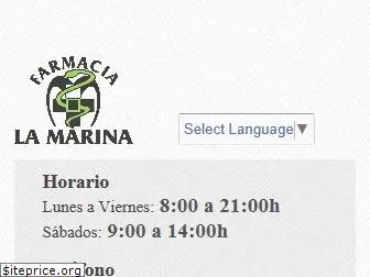 farmacialamarina.com