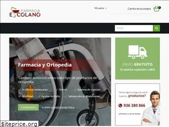 farmaciaortopediaescolano.com