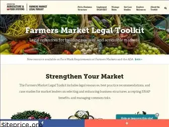 farmersmarketlegaltoolkit.org