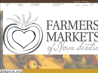 farmersmarketsnovascotia.com