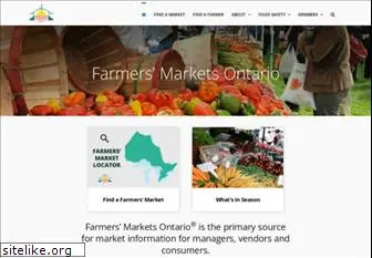 farmersmarketsontario.com