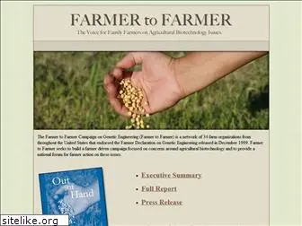 farmertofarmercampaign.com