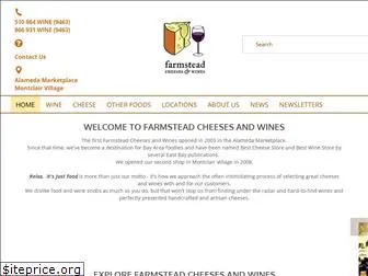 farmsteadcheesesandwines.com