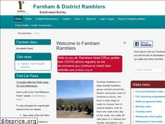 farnhamramblers.org.uk