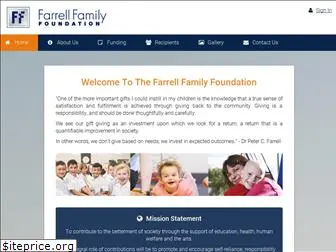 farrellfamilyfoundation.com