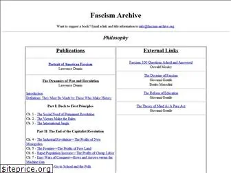 fascism-archive.org