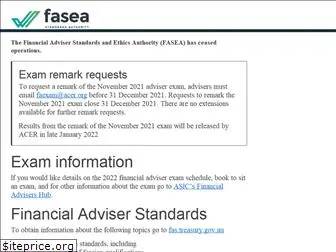 fasea.gov.au