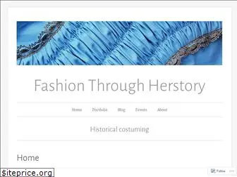 fashionthroughherstory.com