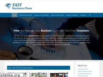 fastbusinessplans.com