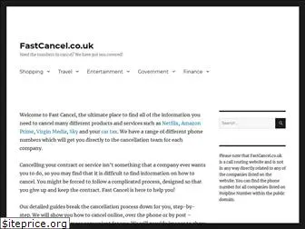 fastcancel.co.uk