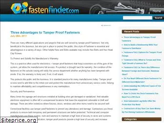 fastenertips.fastenfinder.com