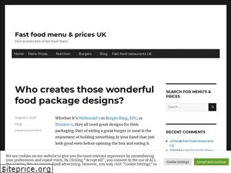 fastfoodprice.co.uk