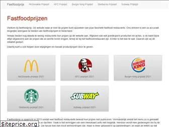 fastfoodprijs.nl