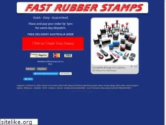 fastrubberstamps.com.au