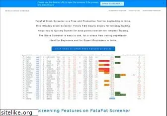 fatafatstockscreener.in