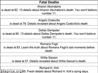 fataldeaths.com