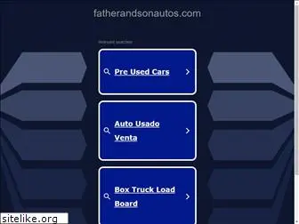 fatherandsonautos.com